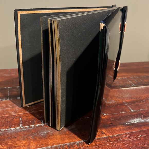 Vintage, Handpainted, Lacquered Scrapbook with map of Japan ๐ฏ๐ต - Picture 4 of 8